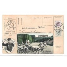 Viden - post man and stamps of Franz Joseph