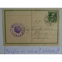 Perfin the Stationery - extraordinary integrity 