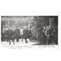 Start of consecration a bridge, Prague