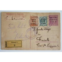 Italy - makeshift / Austrian stationery 