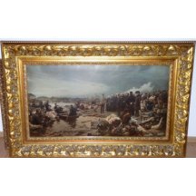 Franz Josef on patrol flooding / Szegedin