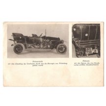 Car, inside which was Franz Ferdinand and his wife murdered