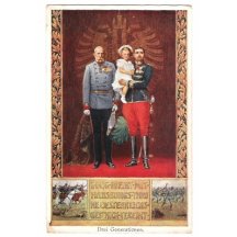 Franz Josef, Carl a Otta (syn Carla)