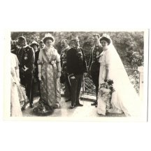 Na svatbě Karla a Zity- Franz Josef u novomanželů