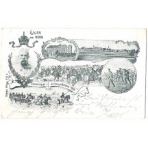 Greetings from the upper and Emperor Franz Joseph , Vienna