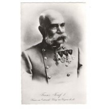 Franz Josef v černobílém provedení