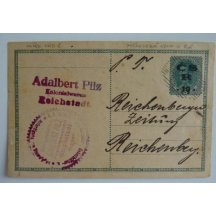 Czechoslovakia - Stationery CDV6 ... indeed experienced ... RR! 