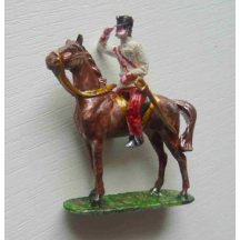 František Josef na koni