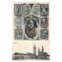 Klatovy - emperor and stamps