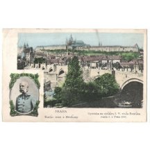 Franz Joseph , Carl's bridge and Hradčany , Prague