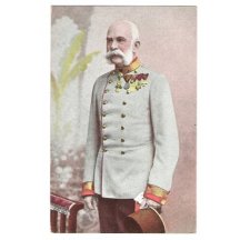 Franz Josef v modravě-blankytné uniformě