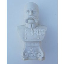 Porcelánová busta - Franz Joseph 