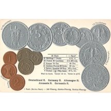 Německo - další varianta mincí 