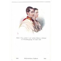 Franz Joseph a Elisabeth v den svatby