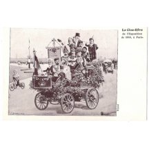 Black and white caricatures of european sovereigns