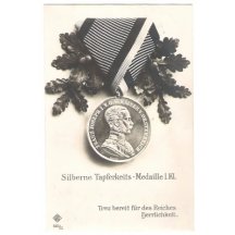 Silver medal for bravery