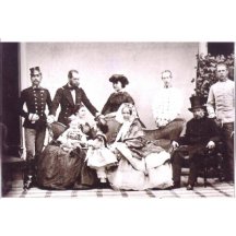 Společné foto císařské rodiny - novodobá kopie