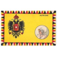 Rakouská pohlednice se znakem