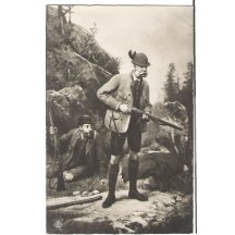 Franz Joseph with company , waiting for the opportunity to shoot