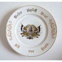 Patriotika - talíř / Hindenburg