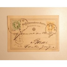 Austrian yellow card - evaluated with 3 Kr.