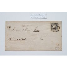 Evaluated letter 3 Kr. - Buldogkopf, catalogue Hirš, pg. 75