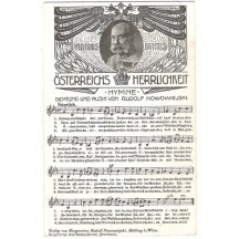 Austrian National anthem from Rudolf Nowowiejski