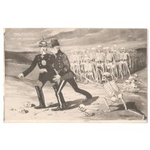 Deaths ( as a skeletons ) want to deal with Franz Joseph and Wilhelm