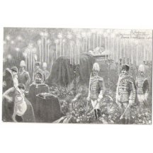 Bishops pray at Franz Josef coffin