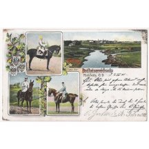 Emperors of Austria , German and Russia on horses