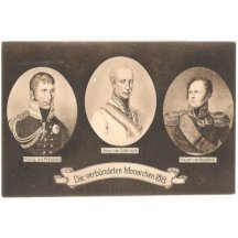 Franz first, Russian emperor and king of Prussia - 1813