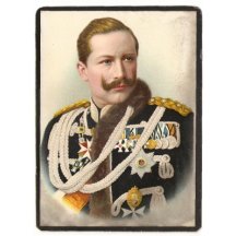 Plate photo of Wilhelm - in parade uniform 