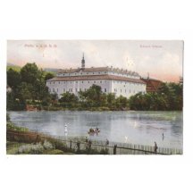 Color photo of imperial castle , Politze 