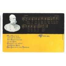 Song and Franz Joseph on flag