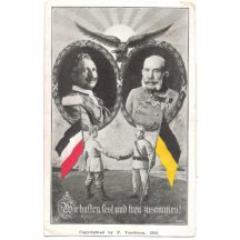 Double portrait of emperors - patriotism