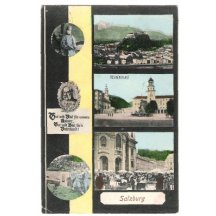 Wiev on city and monuments , Salzburg