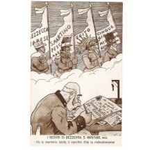 Franz Joseph is writting a message