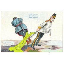 Franz Joseph and Wilhelm want to divide Italy