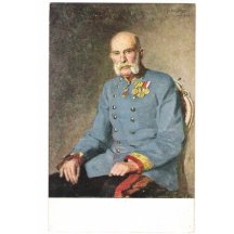 Sedící Franz Joseph