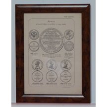 Painting of Franz Joseph's coins