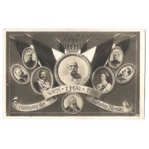 Společné foto k výročí 50. narozenin Franz Josefa