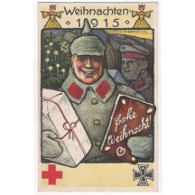 Promotional postcard - Christmas 1915