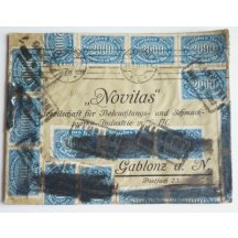 Letter from the German inflation, 1 