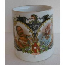 Hrnek s císaři FJI a WII 