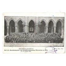 Společné foto úředníků- Vídeň