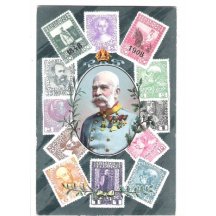 Franz Joseph and printed stamps of jubilee series