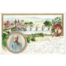 Portrait of emperor Franz Joseph - Prague