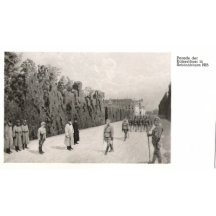 Military parade in Schönbrunn , in 1915