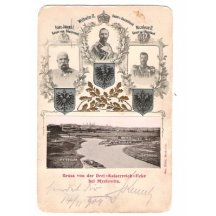 Trojportrét František Josef, Vilém a ruský car- Myslowitz