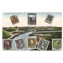 Myslowitz - stamps of Austria , German and Russia